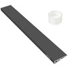 LIEKUMM 1" Rise PVC Threshold Ramp for Doorways, 1700 Lbs