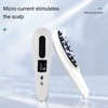 Electric Scalp Applicator Comb Red Lighting Vibration 5 Gears Microcurrent