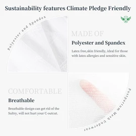 HANSILK 8 Count Mesh Underwear Postpartum, Disposable C Section Underwear for Women, Breathable Mesh Panties for Delivery Surgical