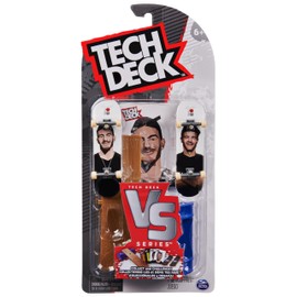 Tech Deck, Plan B Skateboards Versus Series, Collectible Fingerboard 2-Pack and Obstacle Set, Kids’ Toy for Ages 6 and up
