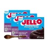 Jell-O Pudding 1.4oz Box(3-Pack) w/ Wooden Spoon (Zero Sugar Chocolate Fudge)