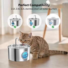 Cat Water Fountain Filters,VinDox Cotton & Activated Carbon Effectively