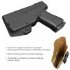 POLE.CRAFT IWB Kydex Holster Custom Fits: Glock 43X TLR6 Laser