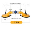 Seamless Seam Setter with 90-270 Degree Adjustable Vacuum Suction Cups