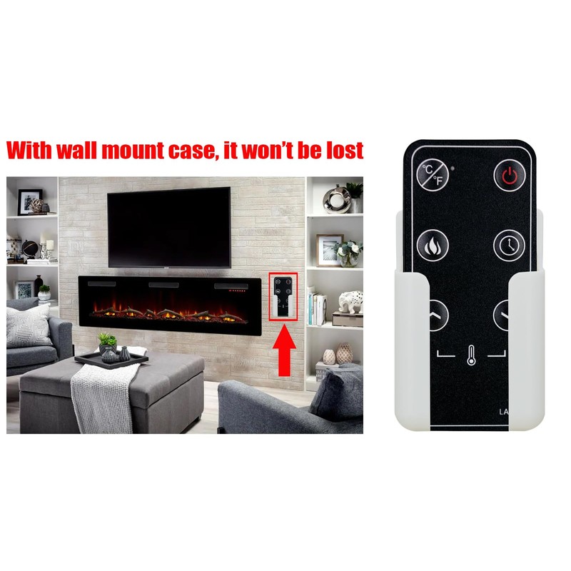 Replacement Remote Control for Covenant Electric Fireplace W914-18D W914-26D W914-30D