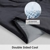 HOMFINE Cooling Comforter Japanese Double-Sided Cold Tech Fabric Cooling Blanket