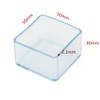 Lifeswonderful Square Transparent Rubber Protective Caps End Caps Stopper for