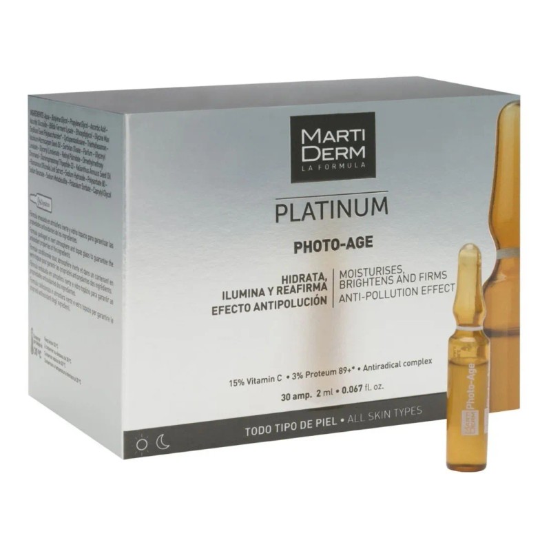 Martiderm Platinum Photo Age 30 Ampollas Tipo de piel Toda