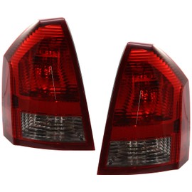 Garage-Pro Tail Light SET Compatible with Chrysler 300 2005-2007 Halogen With bulb(s) Driver and Passenger Side