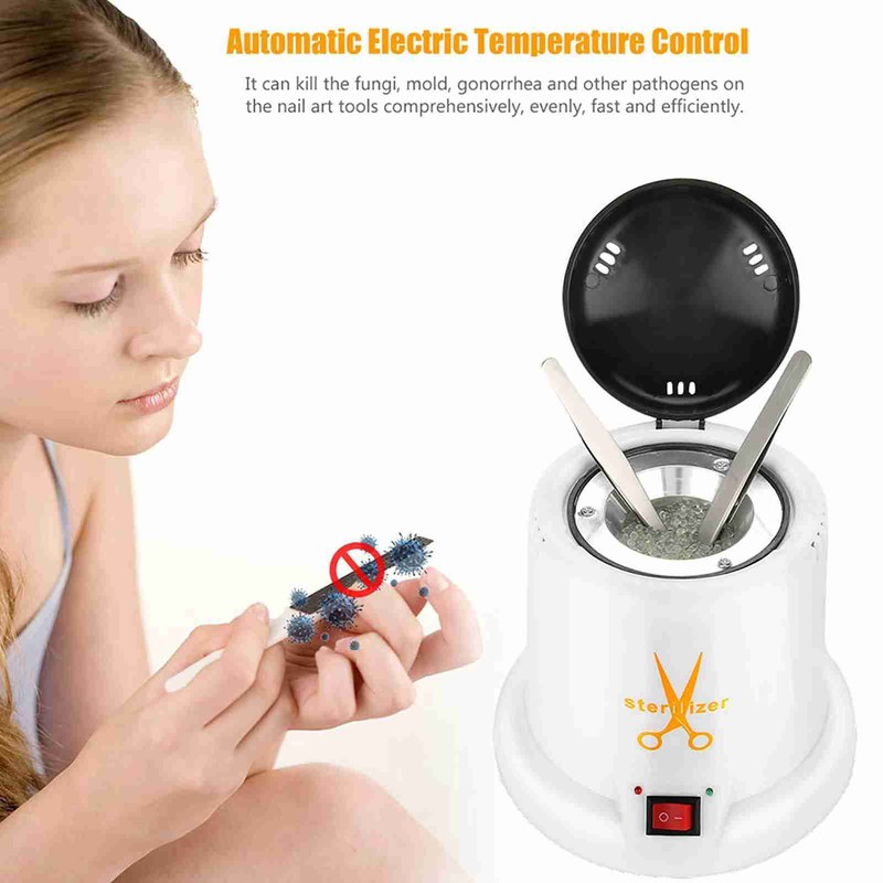 High Temperature Box Metal Makeup Nail Art Tool with Quartz