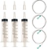 60 ml Large Syringe with Hose for Scientific Laboratories, Garden