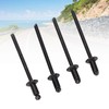 4PCS Aluminum Rosette Rivets High Strength Rustproof Long Lasting Replacement