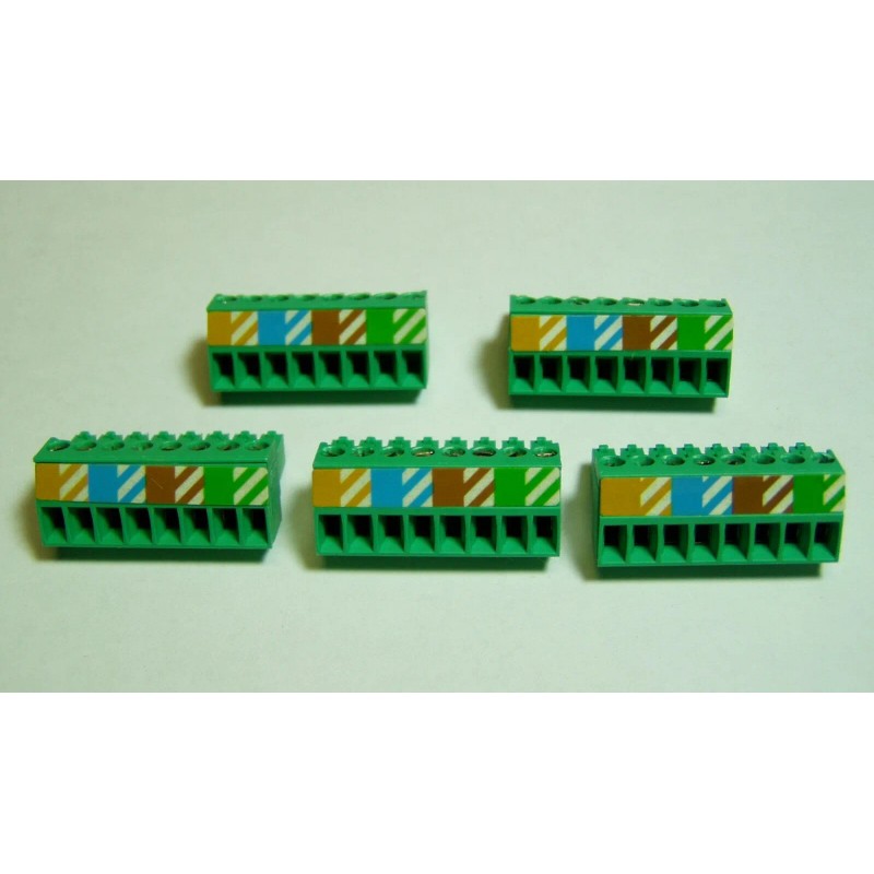 M&S Systems (10) DMC1QCS Quick Connectors Green for DMC1 Intercom