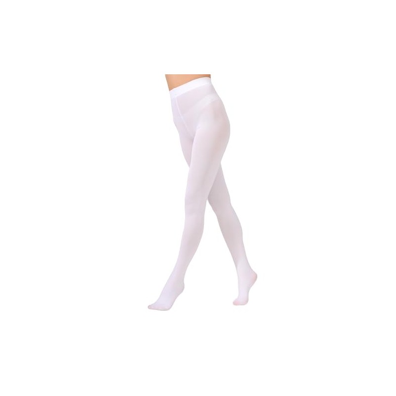 Paralinda Women's 80 Denier Solid Color Opaque Tights, High Waist