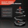 A-Premium 2Pcs Rear Coil Spring Set Compatible with Oldsmobile Cutlass,