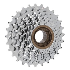 Buachois Bicycle Freewheel Cassette, 8 Gears 13-28T Steel Thread Gear Sprocket MTB Freewheel Sprocket Cassette Wheel Replacement Accessories for 8/2 x 8/24 Speed Mountain Bike Road Bike Folding Bikes