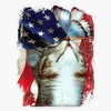 Cat Kitten Butterfly American Flag 4Th July Independence Day Bumper