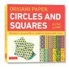 Origami Paper Circles and Squares 96 Sheets 6 (15 cm):