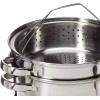 Cook Pro New 8 Quart Stainless Steel 4 Piece Multi-Cookware