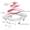 HYBEW Cats Toilet Trainer - Reusable Plastics Litter Tray &