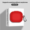 Compatible with Beats Powerbeats Pro 2 Case Cover,Shock-Proof,Premium Silicone with