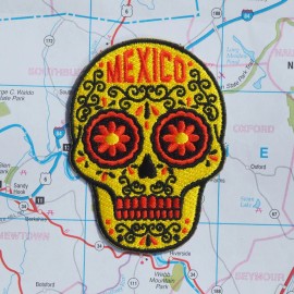 Mexico Iron on Travel Patch - Great Souvenir or Gift for travellers