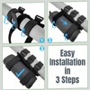 Favation Portable Speaker Mount for Bike - Adjustable Waterproof Velcro