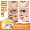 Crema para ojos con cúrcuma y vitamina C, crema iluminadora