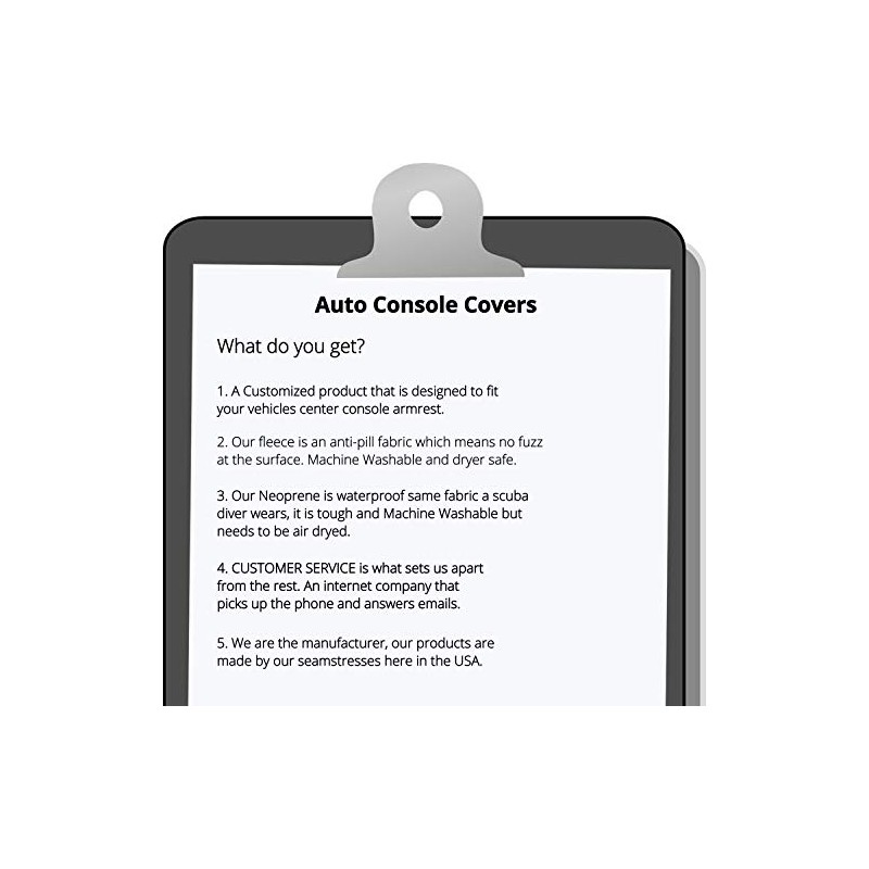 Auto Console Covers- Fits The Chevy Impala 2014-2019 Center Console