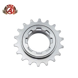 ALTA NEW BICYCLE SINGLE SPEED STEEL FREEWHEEL 18T X 3/32 8-KEY RELEASE LM08 IN CHROME