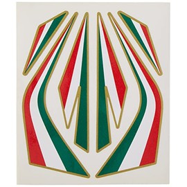 4R Quattroerre.it 32119 Stickers Italy Flag Decorations, 14 x 16 cm