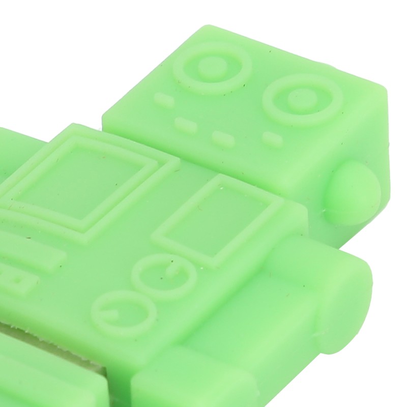 Cartoon U Disk Green Robot Appearance High Speed Bulk Storage