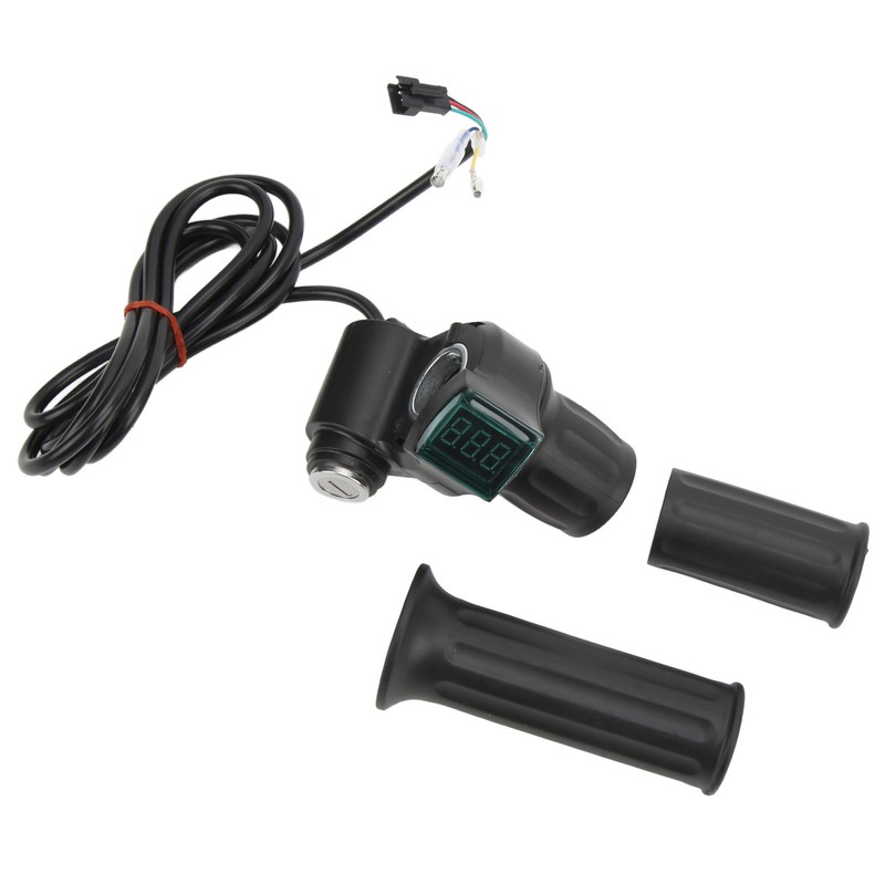 Electric Bike Twist Throttle Grip Set Universal Speed Governer with