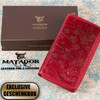 Matador 3628 Wallet, Red flower, Classic