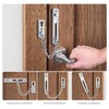GIONAR Door Chain Lock, Heavy Duty Stainless Steel Anti-Theft Latch,
