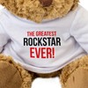 Big Red Egg THE GREATEST ROCKSTAR EVER - Teddy Bear