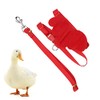 Duck Harness, Adjustable Chicken Walking Harness Breathable Pet Vest for