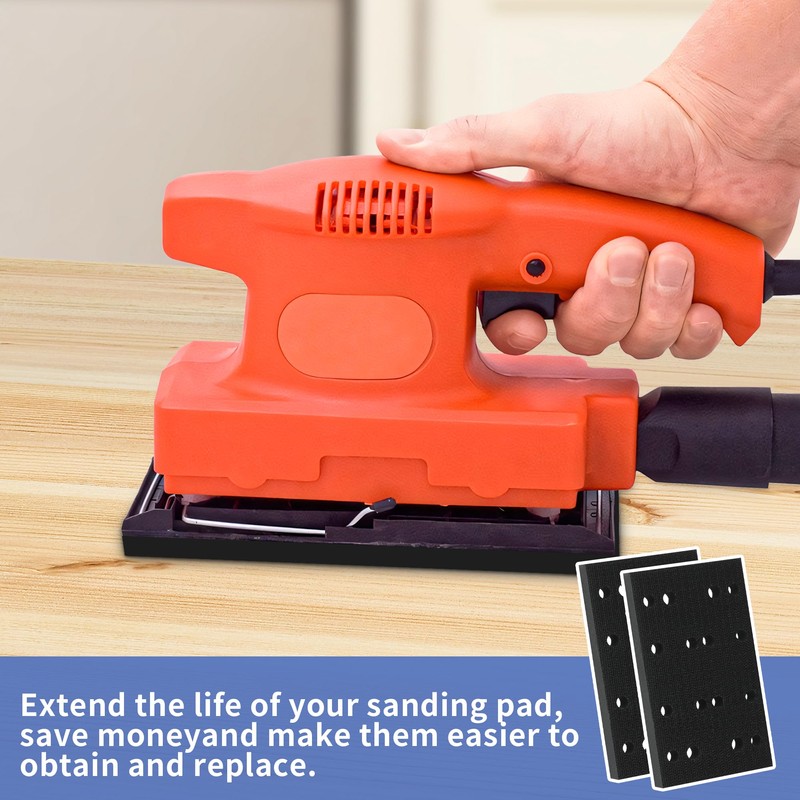 FMTYAOIU 4 Pcs Soft Foam Sanding Pads Interface Sander Backing