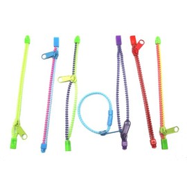 DM Merchandising Inc. Neon Zipper Bracelets