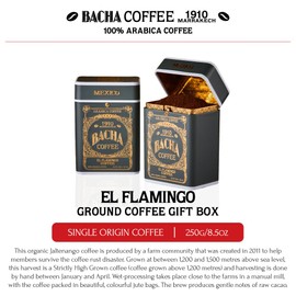 Bacha Coffee | El Flamingo Single Origin Signature Nomad Collection, Medium Roast, 100% Arabica Ground Beans, 250g
