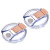 sourcing map 2Pcs Lids Replacement for Tumbler Cup 40oz, Spill