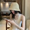 Womens Floppy Straw Sun Hat Packable Wide Brim Summer Beach