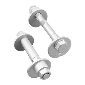 Lower Control Arm Cam Bolts Kit Fit for Toyota Tacoma 4Runner FJ Cruiser 2010-2022, Front Alignment Camber Toe Adjustment Bolts, 2 Pack for One Side