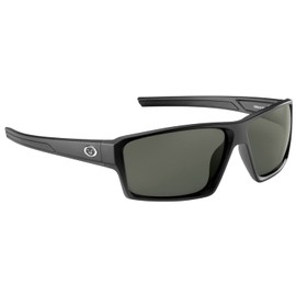 Flying Fisherman Unisex's Windley Sunglasses, Matte Black Frame/Smoke Lens, Medium