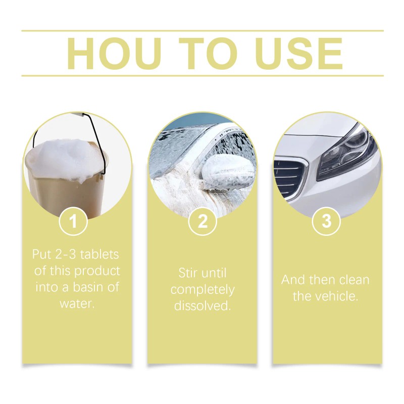 Homonth Concentrated Car Wash Detergent Car Wash Detergent Quick Dissolving