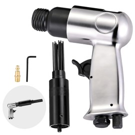 AMGSH Air Needle Scaler, 19-Pin Includes 1/4" NPT Air Hose Fitting