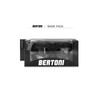 Bertoni Motorcycle Aviator Goggles for Women Men Chrome Plated Mat