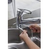 Yamazaki 4388 Sponge Holder for Faucets, White, Approx. 6.7 x