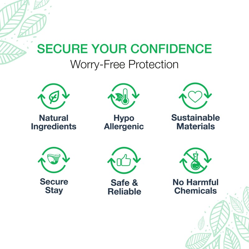 Veeda Natural Adult Incontinence Underwear for Men - Disposable Underwear