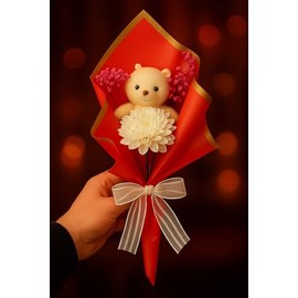 Surprise Your Loved Ones with a Sweet and Unique Gift – a Handcrafted Teddy Bear Bouquet.